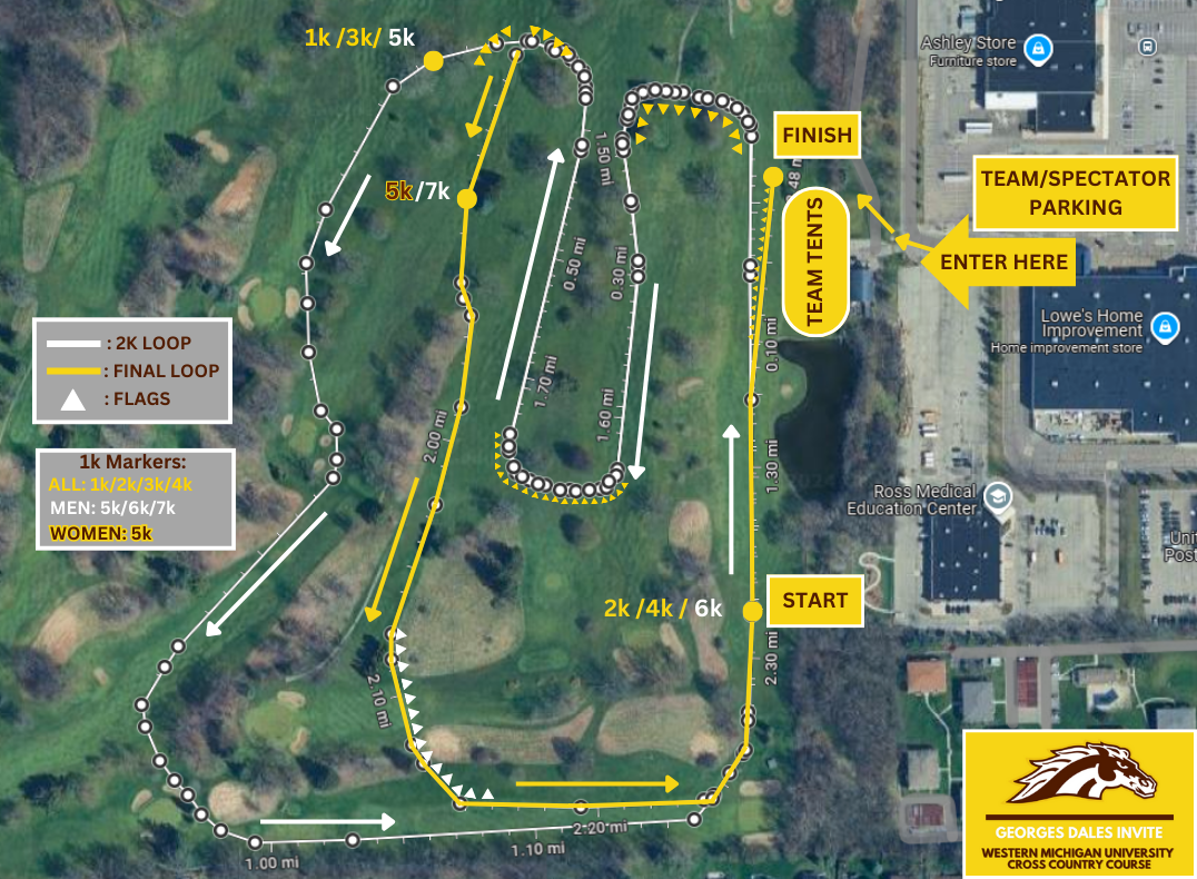 George Dales Invite Course Map (Prairie View GC)